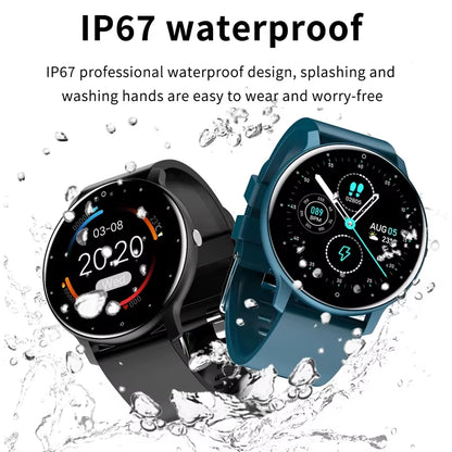 2025 Smart Watch Women Men Lady Gift Sport Fitness Watches Heart Rate Monitor Waterproof Smartwatch for Xiaomi Android IOS